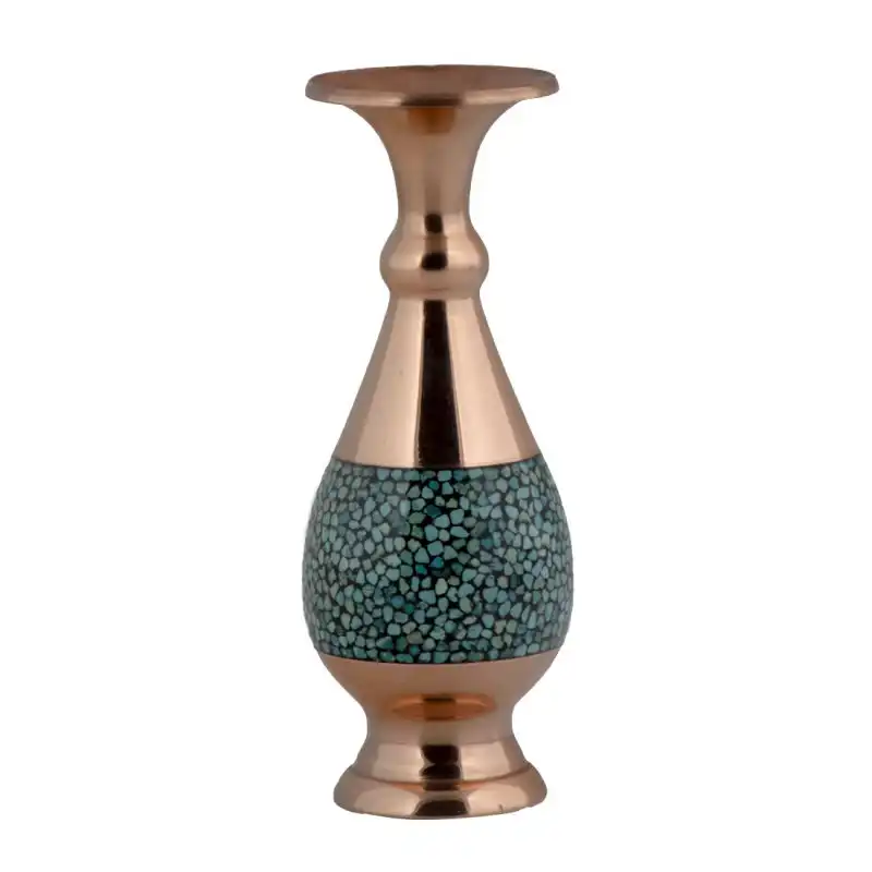 گلدان فیروزه کوبی کد 16