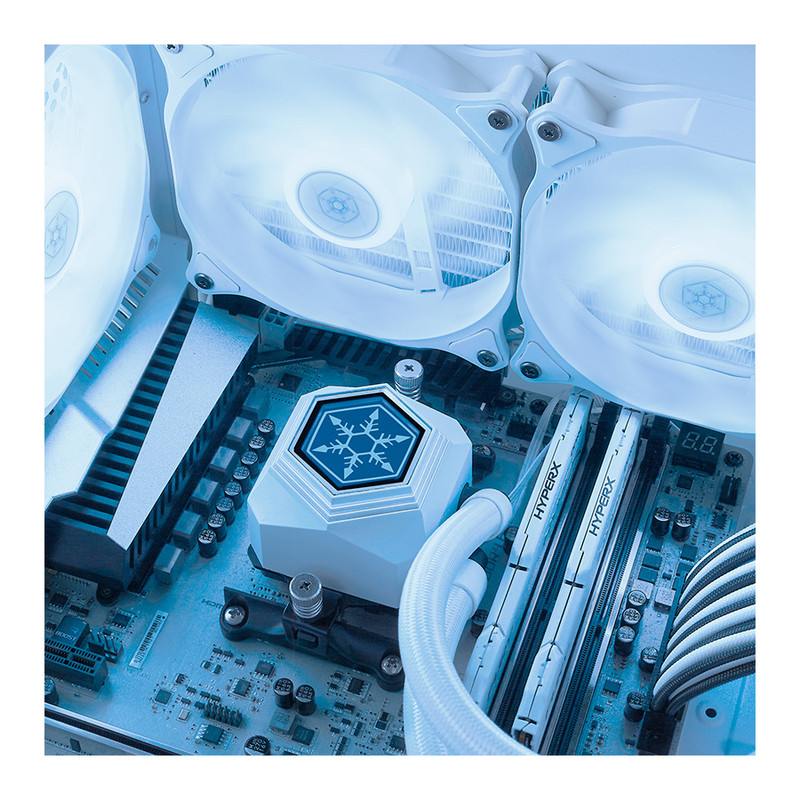 سیستم خنک کننده آبی سیلوراستون مدل PF360W-ARGB 1