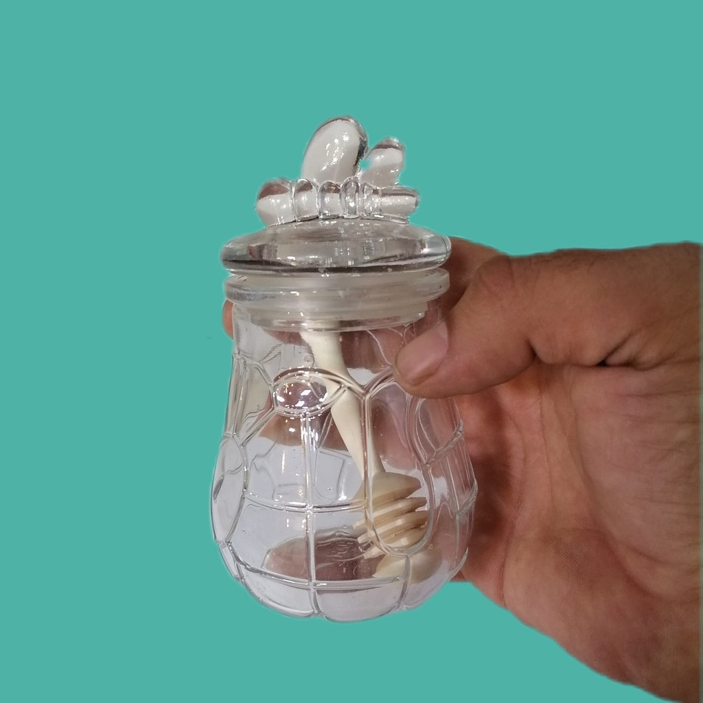 ظرف عسل ام وي اچ گلس اند پلاستيكس مدل کندو