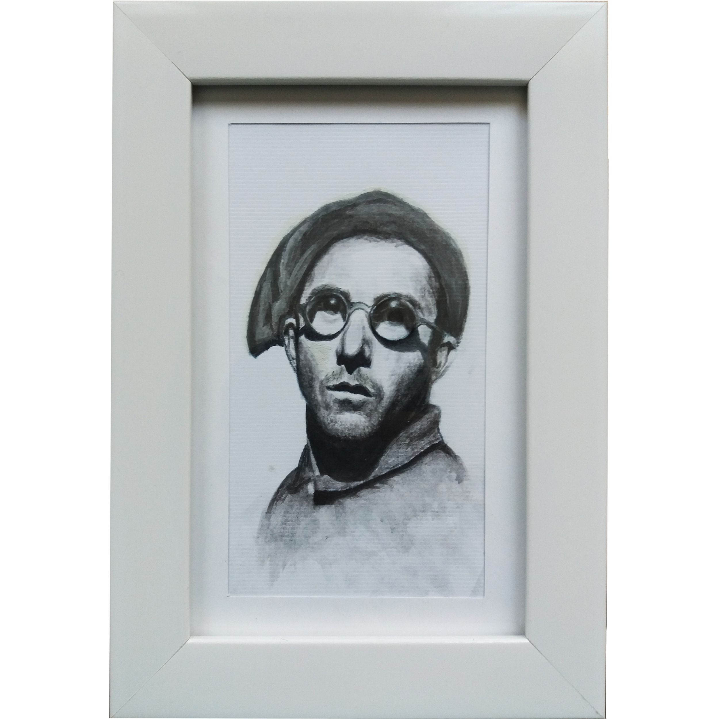 تابلو نقاشی آبرنگ طرح داستین هافمن