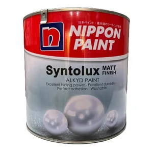 رنگ روغنی سفید مات نیپون کد 152 وزن 4 کیلوگرم