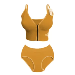 ست شورت و نیم تنه زنانه مدل KH-022-ZIP