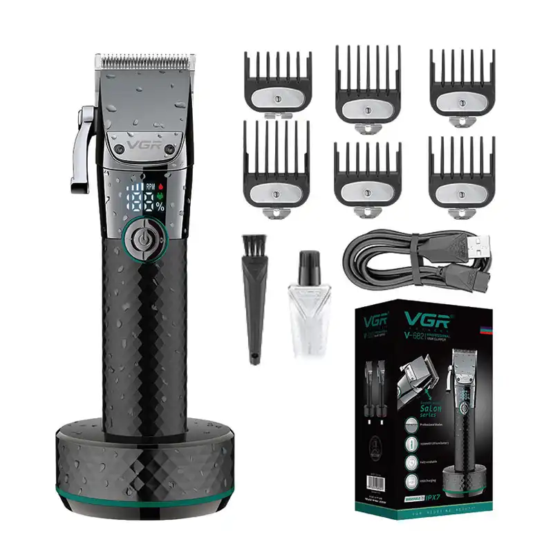 ماشین اصلاح موی سر و صورت وی جی ار مدل V-682