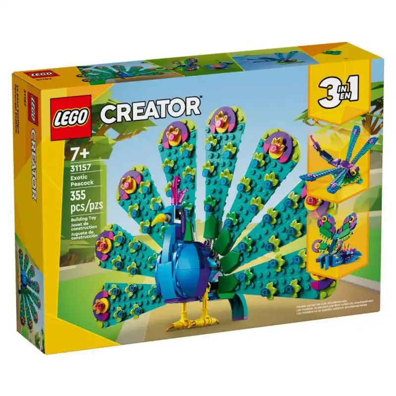 لگو مدل کریتور سری Exotic Peacock کد 31157
