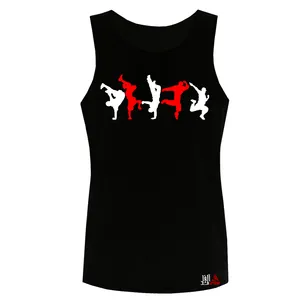 تاپ مردانه مدل پارکور کد b055 رنگ مشکی 