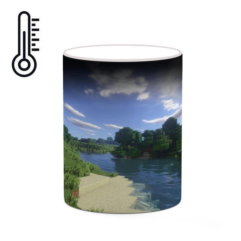 ماگ حرارتی کاکتی طرح ماینکرافت minecraft مدل mgh41583