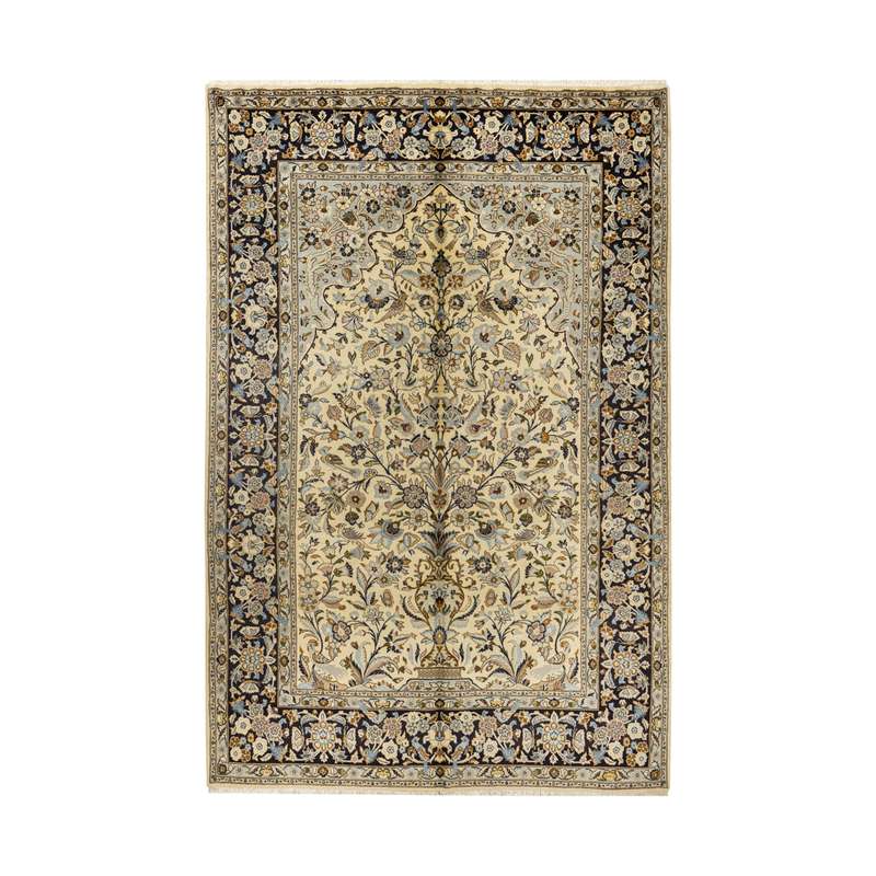 فرش دستبافت پنج و نیم متری طرح یزد کد 6.39.225