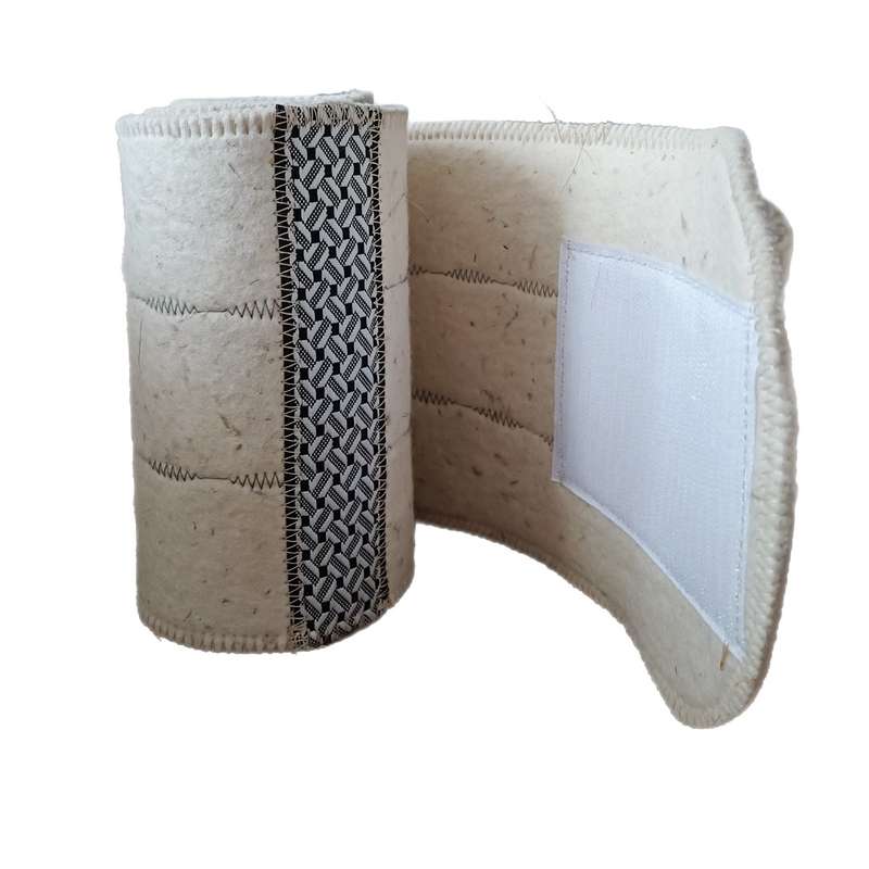 کمربند طبی خانه احسان مدل نمدی کد120 کمربند طبی خانه احسان مدل نمدی کد120