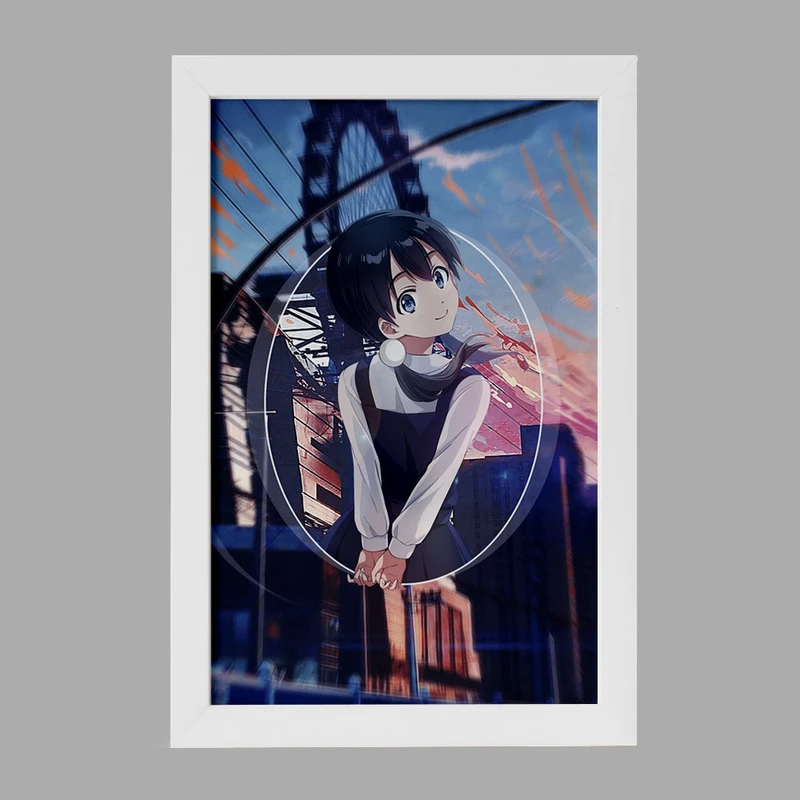 تابلو خندالو مدل تاماکو انیمه فروشگاه تاماکو Tamako Market  کد 22471