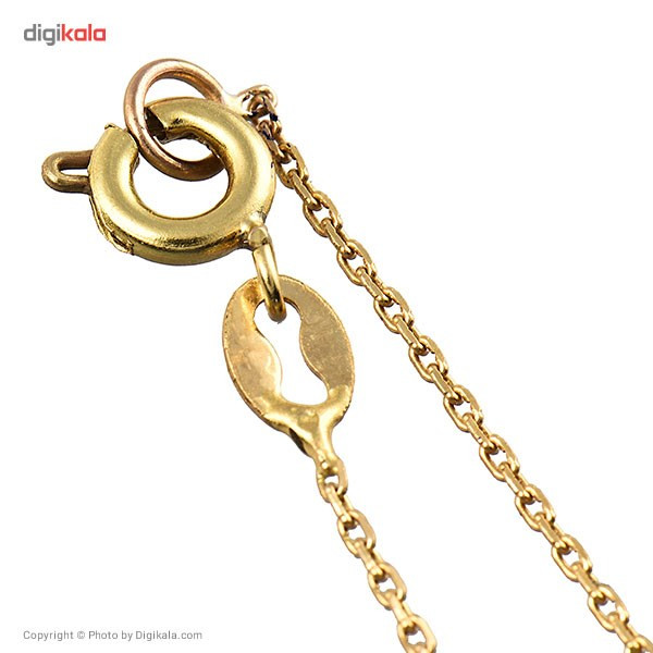 آویز ساعت طلا 18 عیار زردونه مدل D021