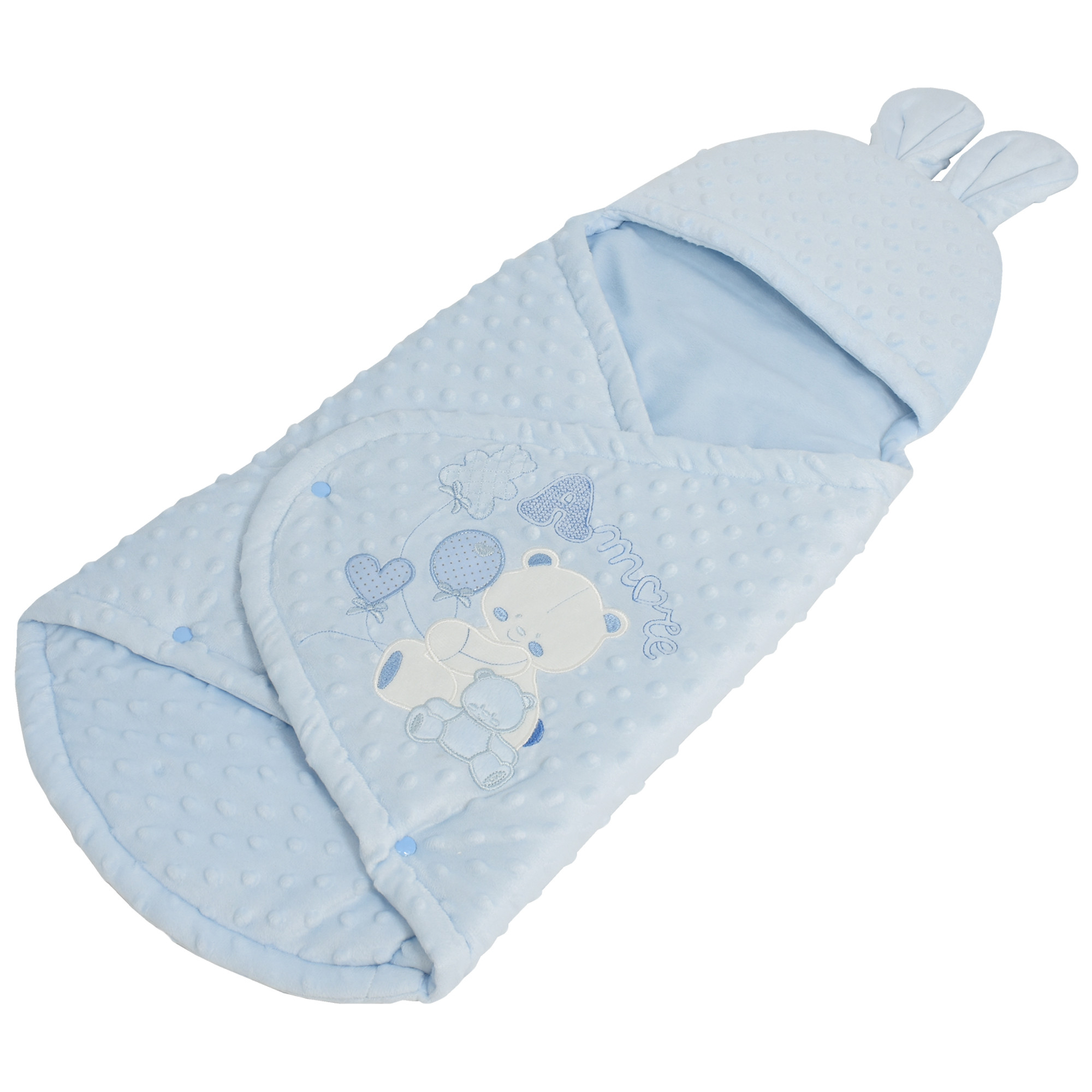 قنداق فرنگی نوزاد مدل خرس و بادکنک