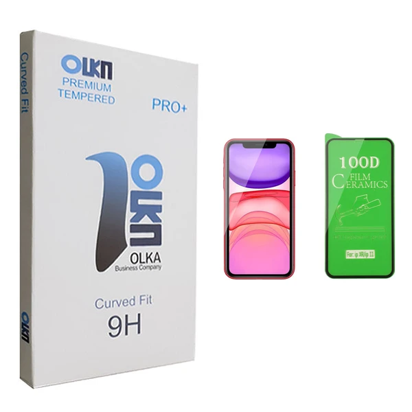 محافظ صفحه نمایش سرامیکی الکا مدل +PRO مناسب برای گوشی موبایل اپل iPhone 11