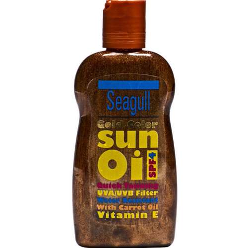 روغن آفتاب اکلیلی سی گل مدل Golde Color SPF4 حجم 200 میلی لیتر