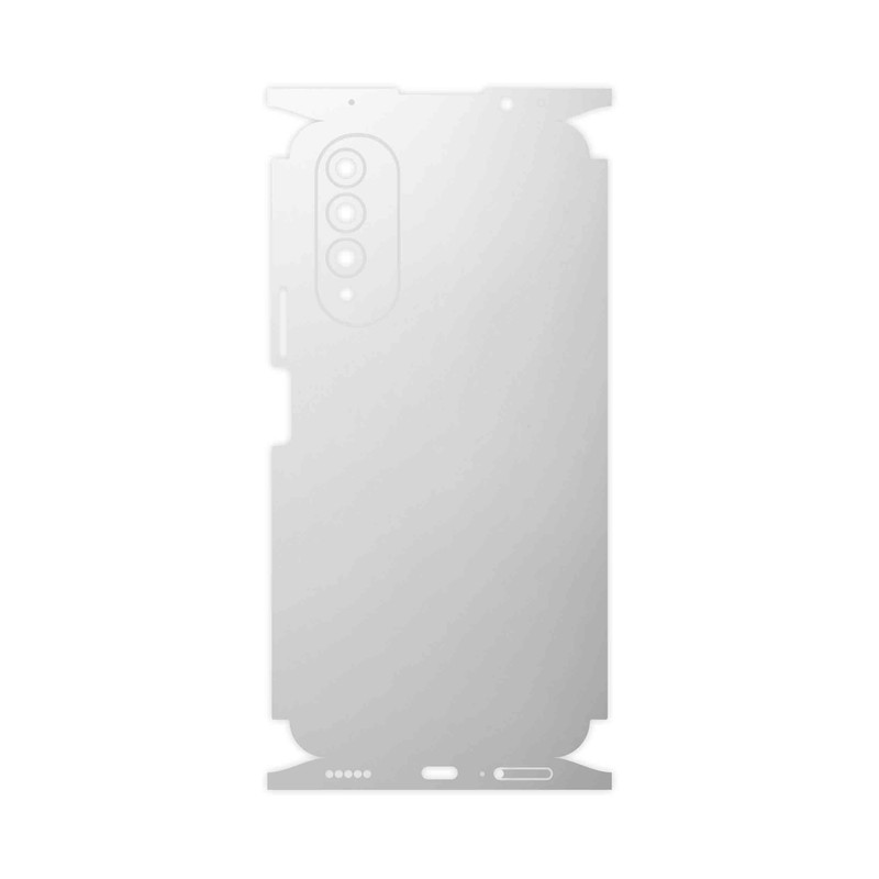 برچسب پوششی ماهوت مدل Matte-White-FullSkin مناسب برای گوشی موبایل ویکو T50