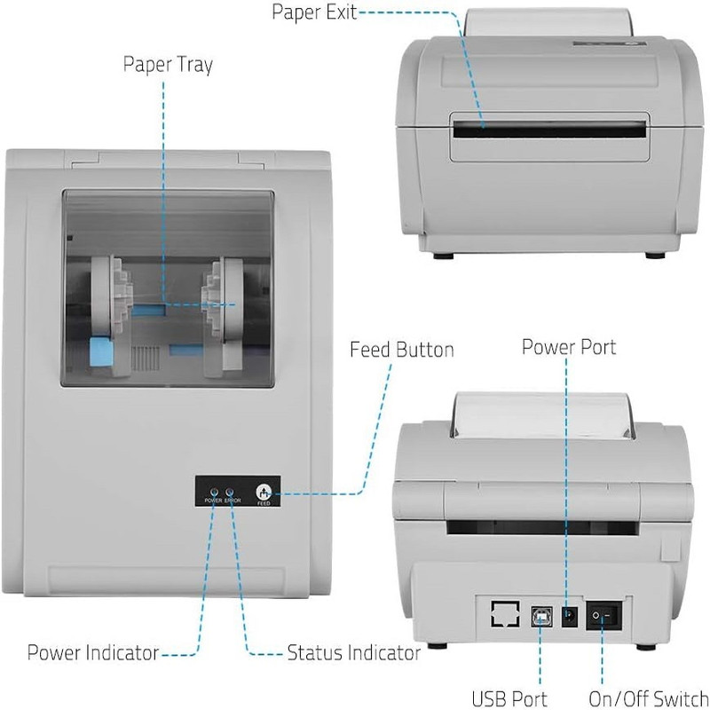 پرینتر حرارتی مدل  ZJ-9210L