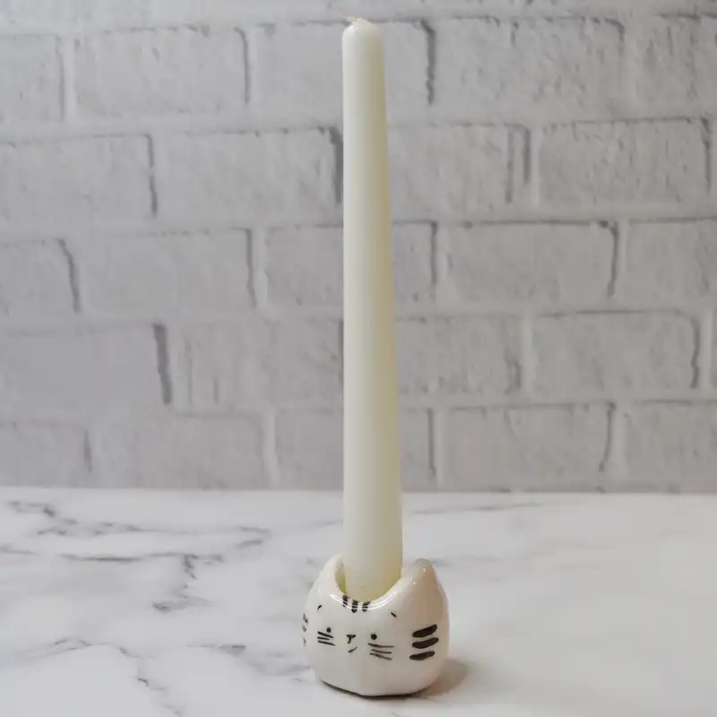 جاشمعی سرامیکی مدل cat