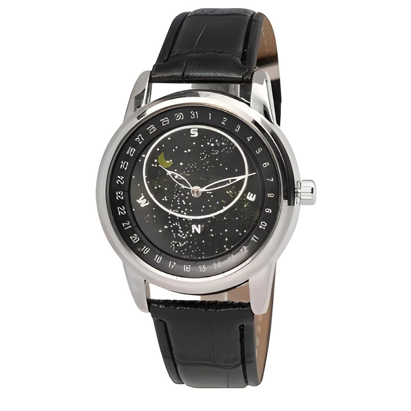 ساعت مچی عقربه‌ای مردانه مدل کهکشانی_mshk02