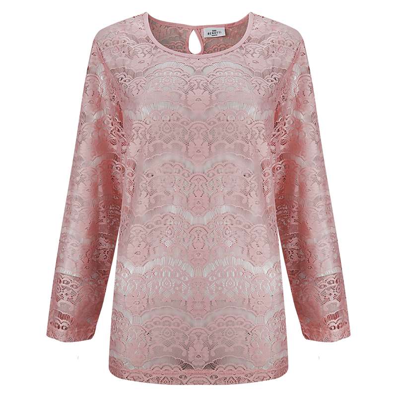 بلوز آستین بلند زنانه جینا بنوتی مدل c11