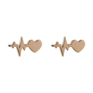 گوشواره طلا 18 عیار زنانه الن نار مدل 1057