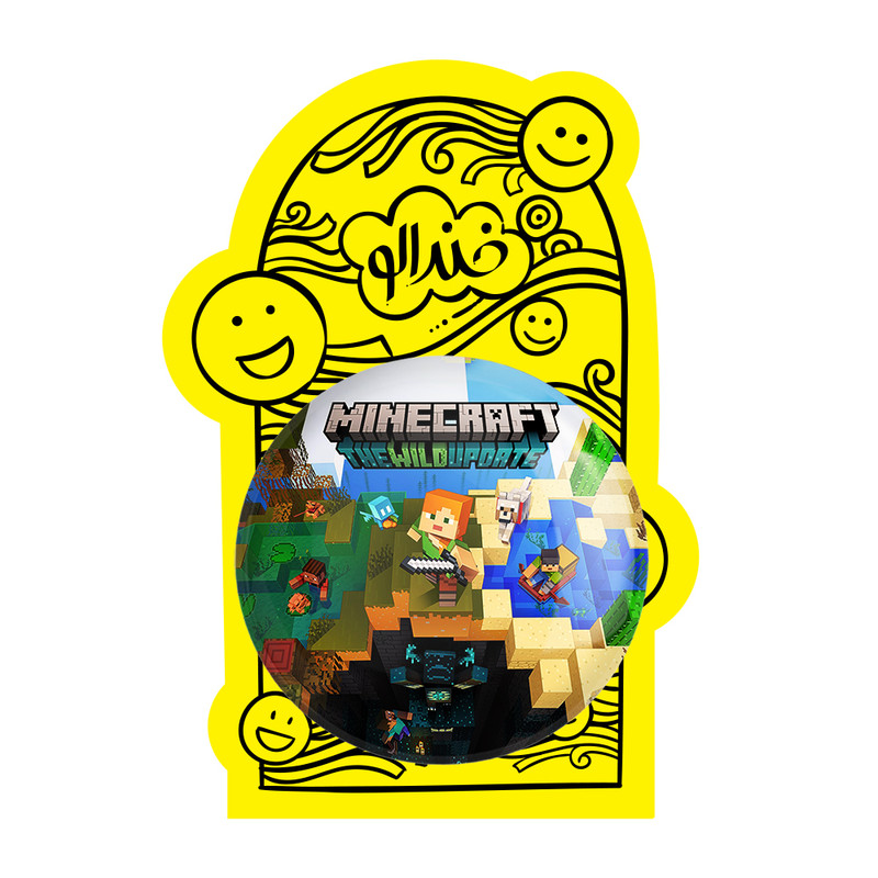 آینه جیبی خندالو مدل بازی ماینکرافت Minecraft کد 23234 آینه جیبی خندالو مدل بازی ماینکرافت Minecraft کد 23234