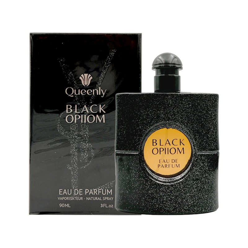 ادوپرفیوم زنانه کویین لی مدل BLACK OPIIOM با رایحه گرم حجم 90 میلی‌لیتر