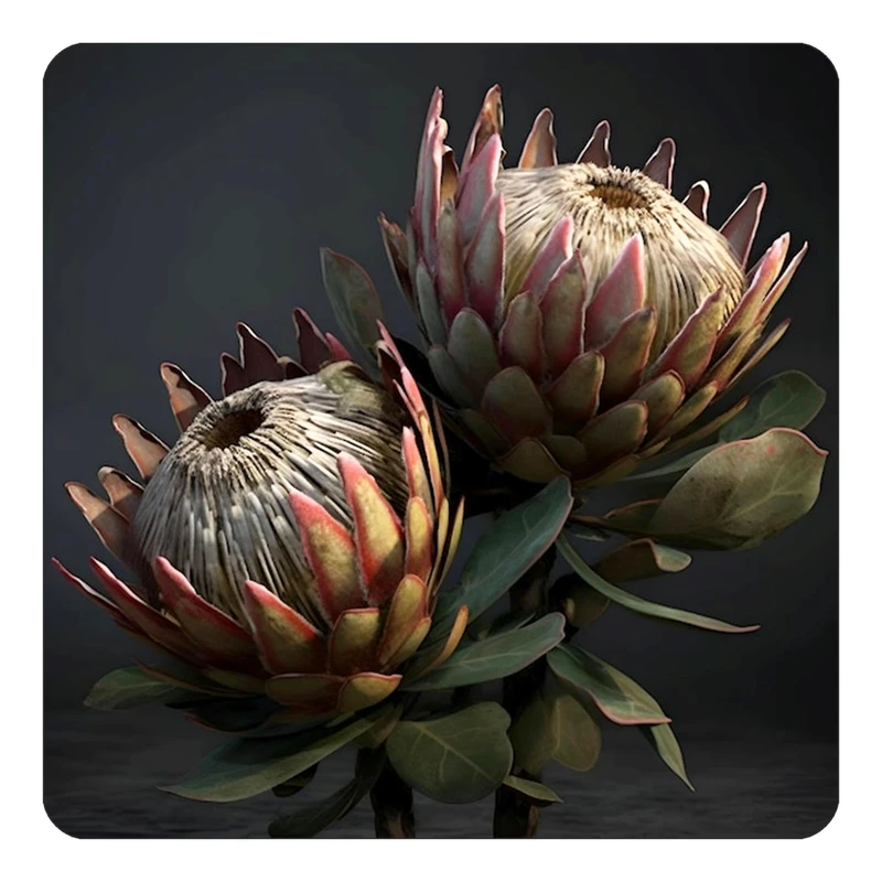 مگنت کاکتی طرح گل مدل mp16331