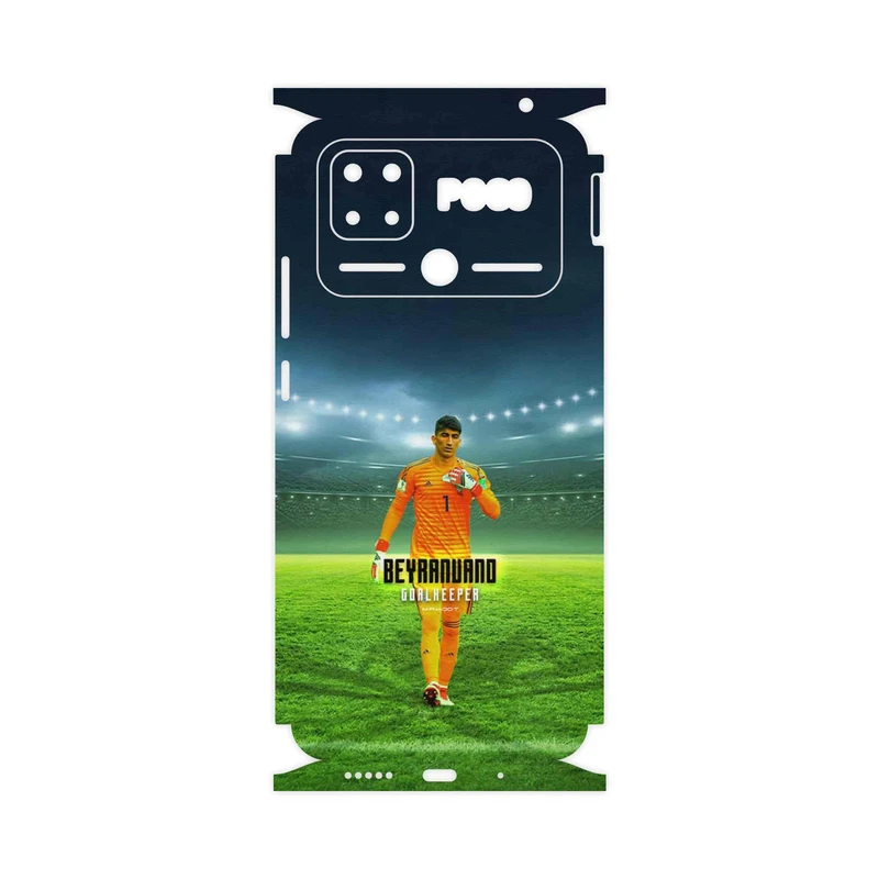 برچسب پوششی ماهوت مدل Alireza Beiranvand-FullSkin مناسب برای گوشی موبایل شیائومی Poco C40