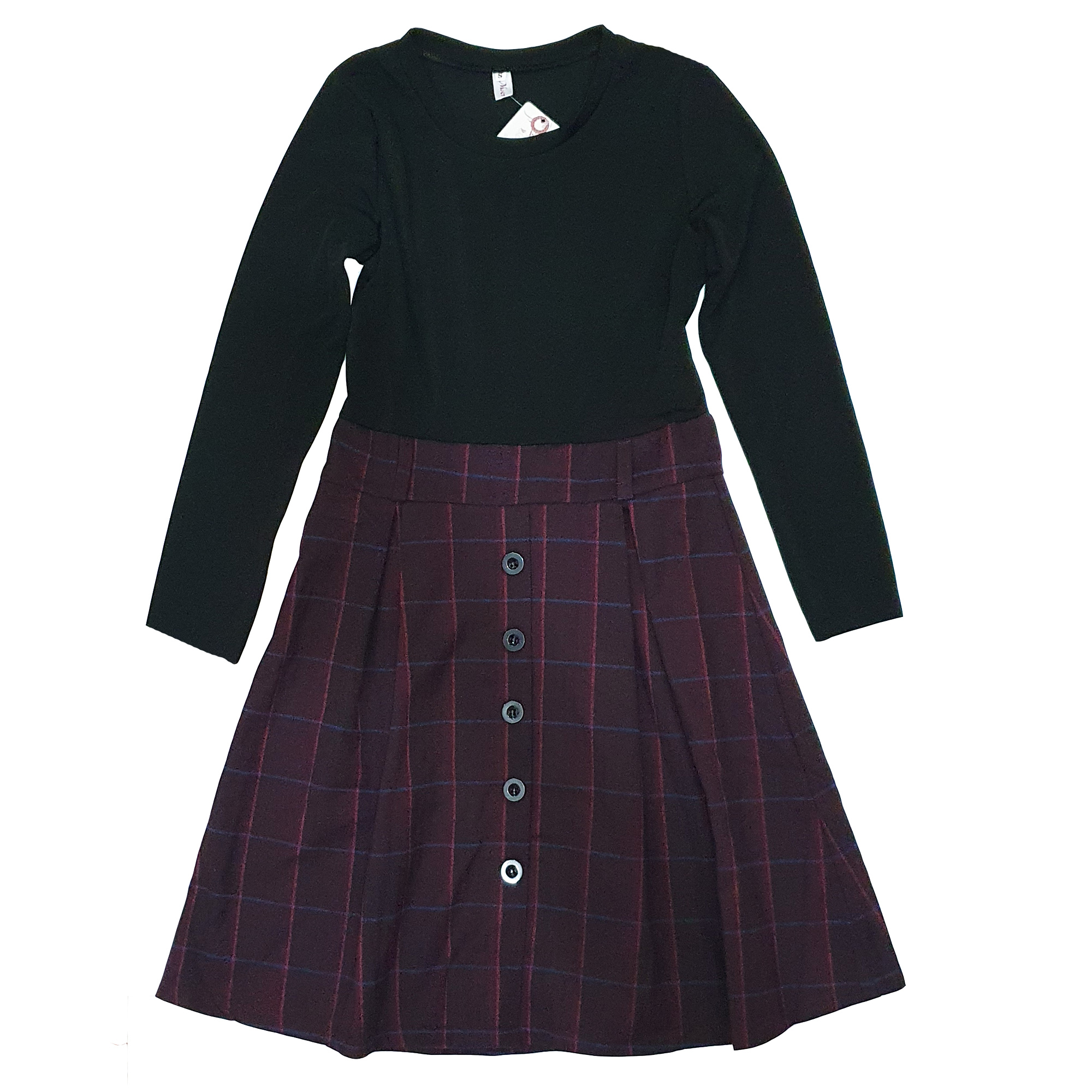 پیراهن دخترانه مدل روژان