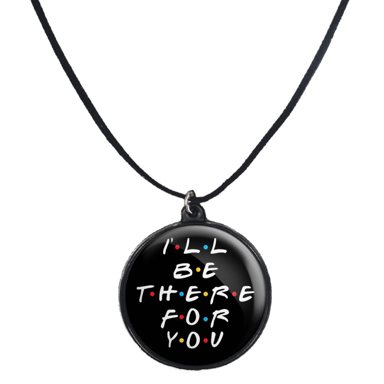 گردنبند پرمانه طرح فرندز کد pmb.8209 مدل دو طرفه