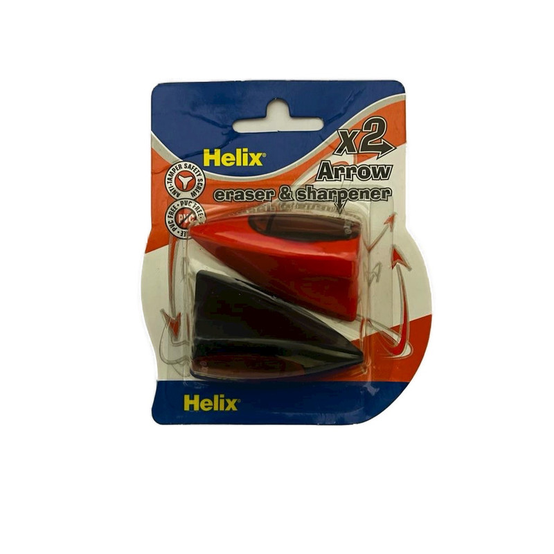 پاک کن هلیکس مدل پیکان کد E01 به همراه تراش