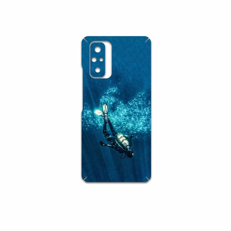 برچسب پوششی ماهوت مدل Scuba-Diving مناسب برای گوشی موبایل شیائومی Redmi Note 10 Pro Max
