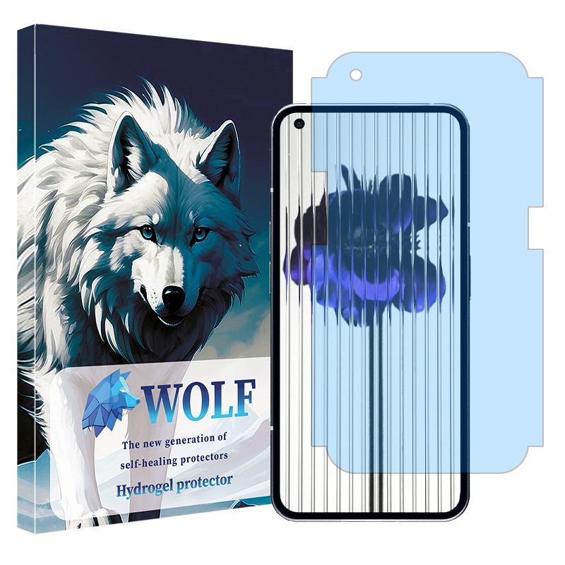 محافظ صفحه نمایش مات ضد اشعه آبی ولف مدل Tough مناسب برای گوشی موبایل ناتینگ Phone 1