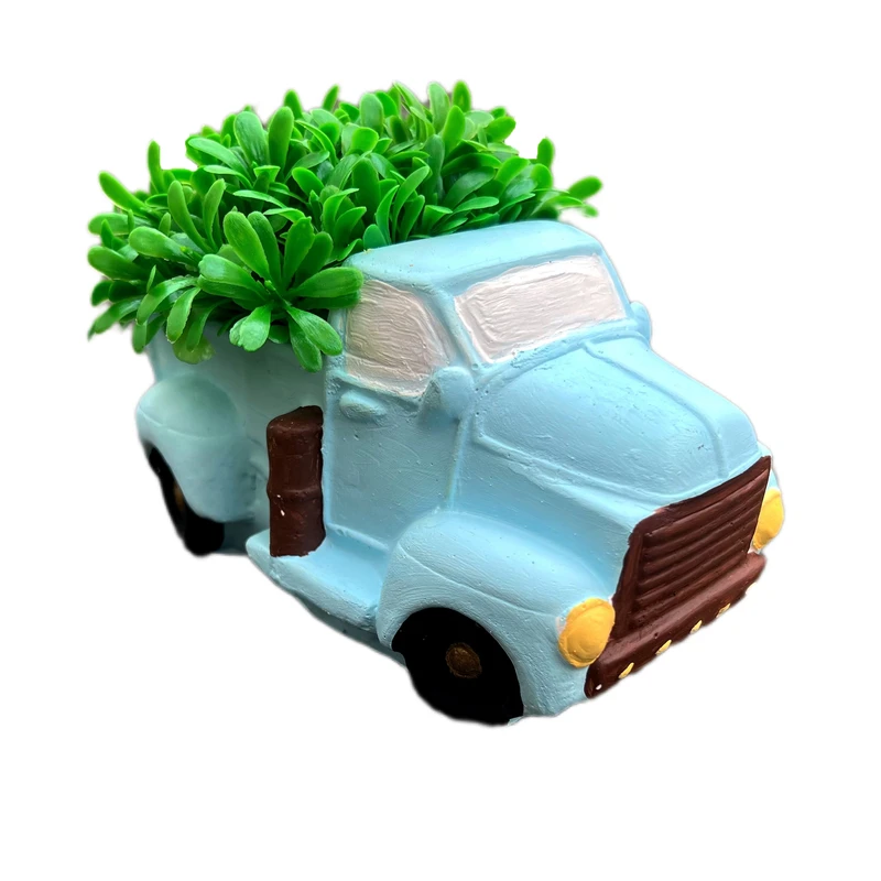 گلدان به همراه گل مصنوعی مدل میخک هندی کامیون کد 779