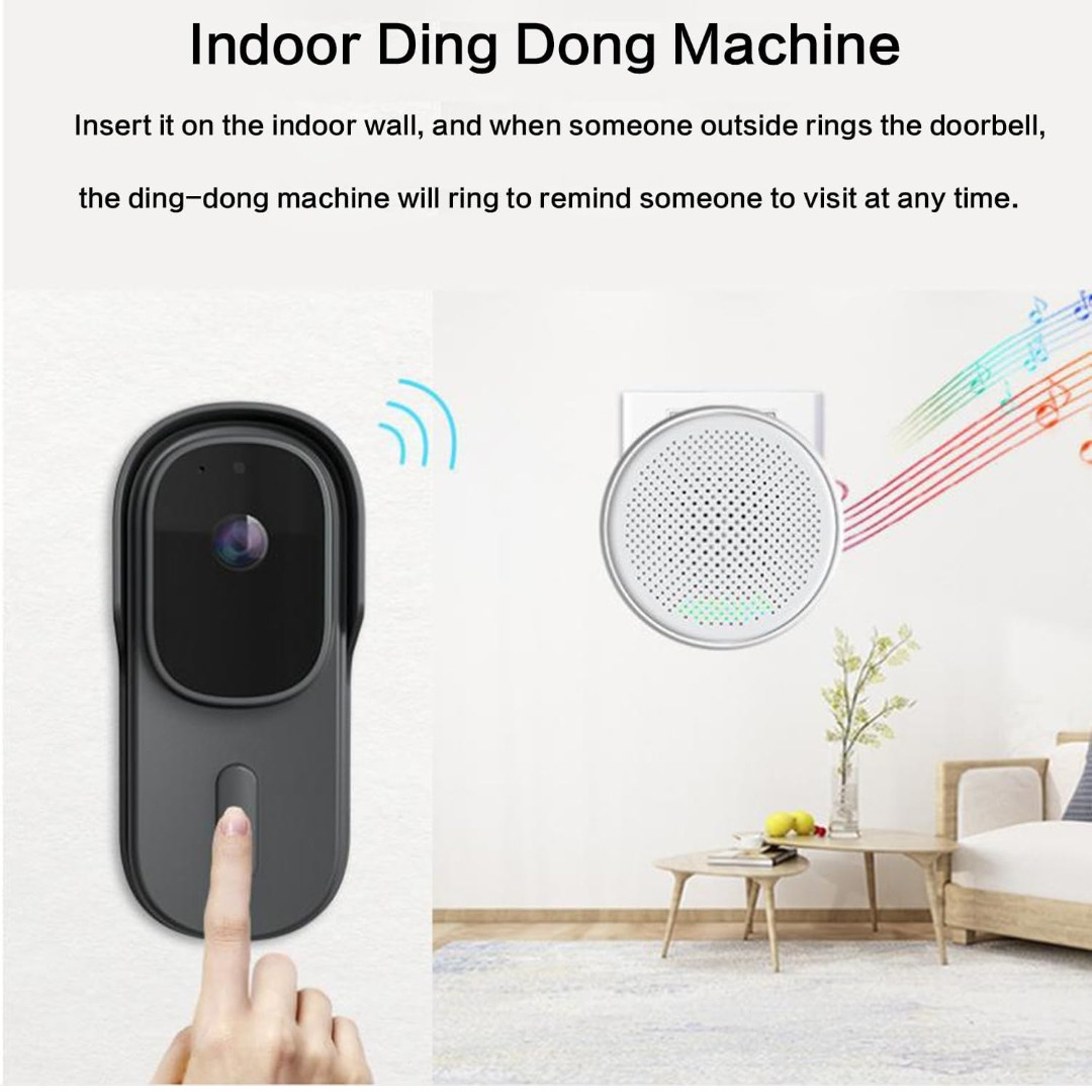 زنگ هوشمند مستر پلاس مدل Doorbell 3