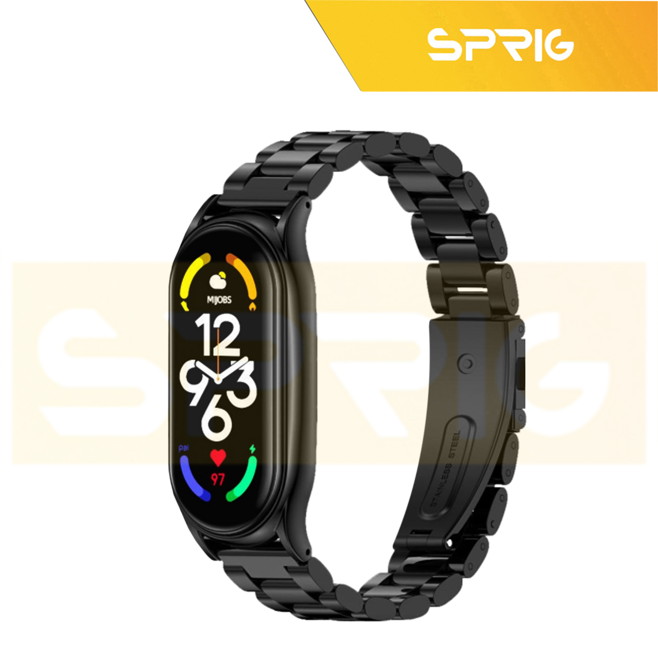 بند اسپریگ مدل 3Bid مناسب برای ساعت هوشمند شیائومی Mi Band 8