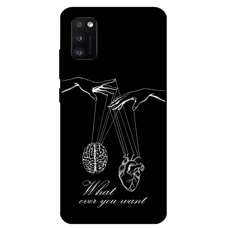 کاور مگافون طرح فکر و احساس مدل 1899 مناسب برای گوشی موبایل سامسونگ Galaxy A41   