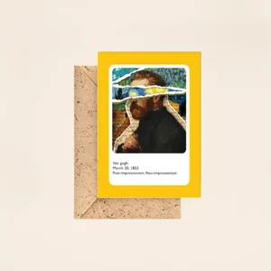 کارت پستال مریخ مدل Art of van gogh کد 17031
