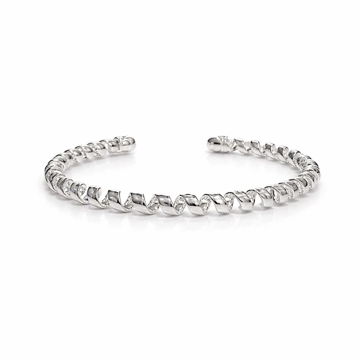 دستبند النگویی زنانه مدل پیچ