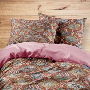 سرویس روتختی مدوپد طرح فرش قابی خشتی مدل C-bakhtiary24 یک نفره 4 تکه