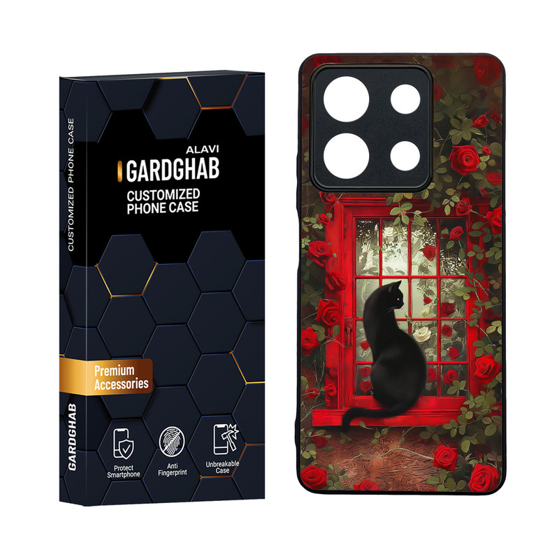 کاور گارد قاب مدل دورژله ای دخترانه مناسب برای گوشی موبایل شیائومی Redmi Note 13 5G