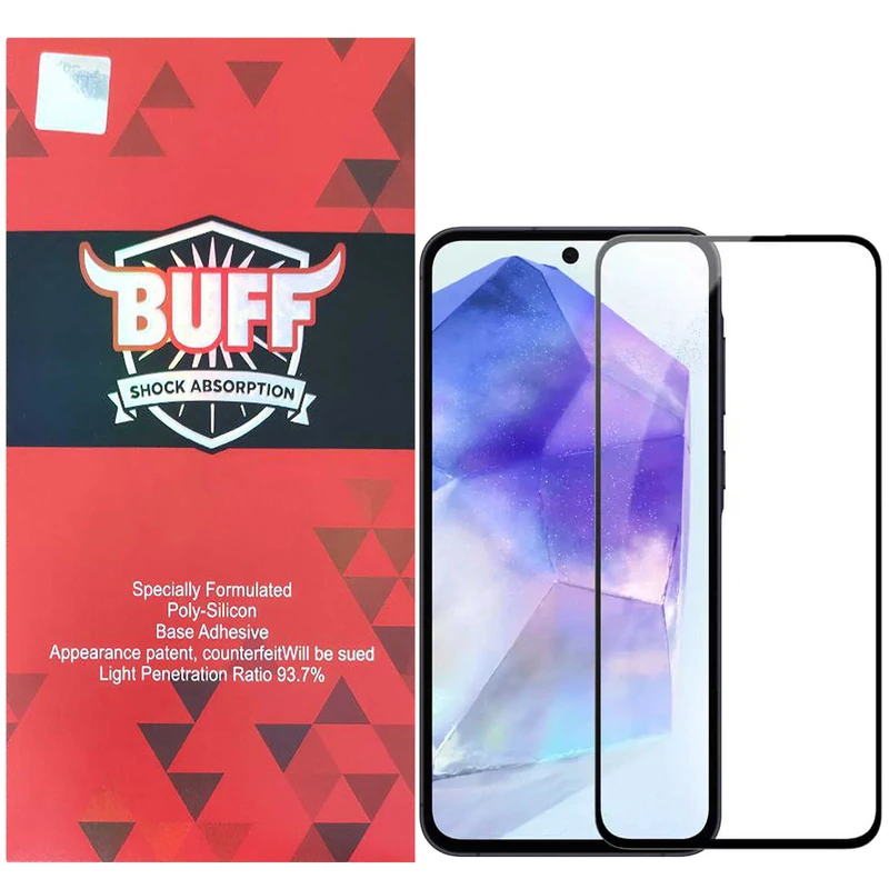 محافظ صفحه نمایش بوف مدل 5D مناسب برای گوشی موبایل سامسونگ  Galaxy A55 / A35