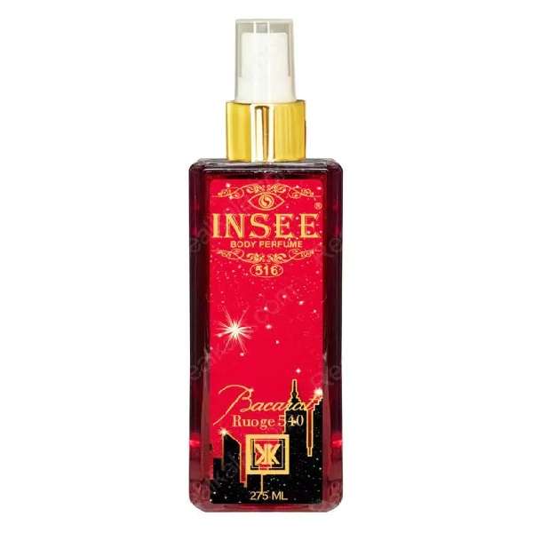 بادی اسپلش زنانه اینسی مدل BACARAT ROUGE 540 حجم 250 میلی لیتر بادی اسپلش زنانه اینسی مدل BACARAT ROUGE 540 حجم 250 میلی لیتر