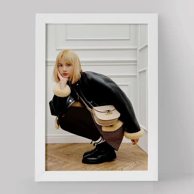 تابلو خندالو مدل لیسا گروه بلک پینک کد 16715