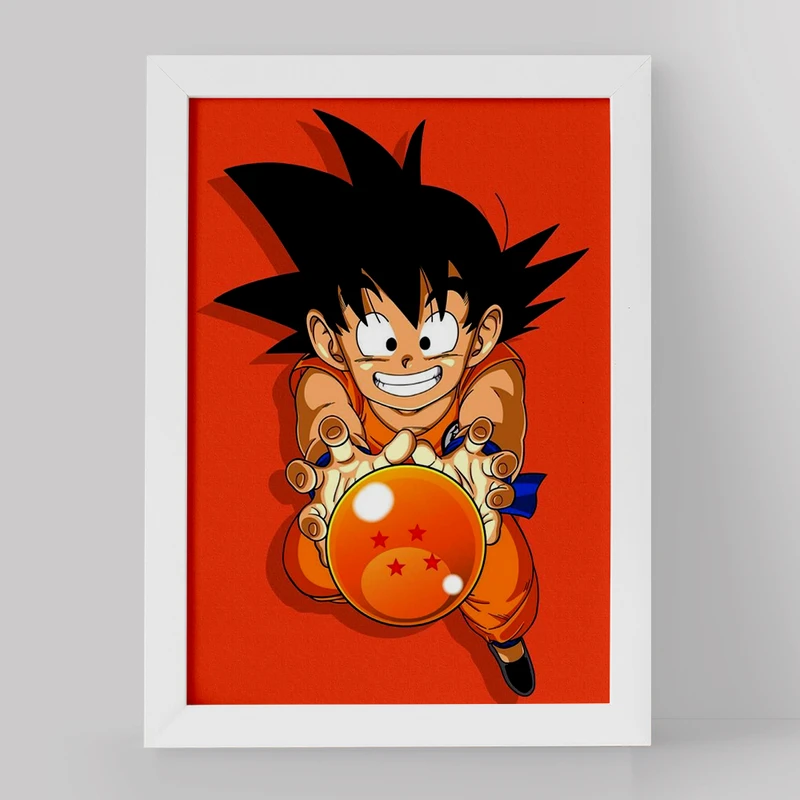 تابلو خندالو مدل گوهان انیمه دراگون بال کد 4942