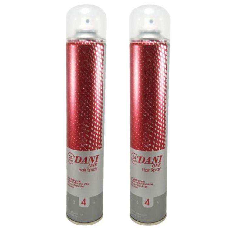 اسپری حالت دهنده مو دنی وان مدل Extra حجم 500 میلی لیتر مجموعه 2 عددی