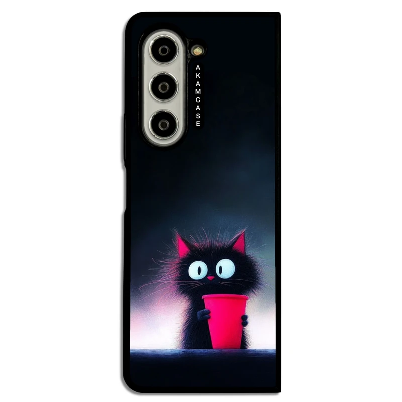 کاور آکام مدل AMC-WSGZFOLD5-CATS-36 مناسب برای گوشی موبایل سامسونگ Galaxy Z Fold 5