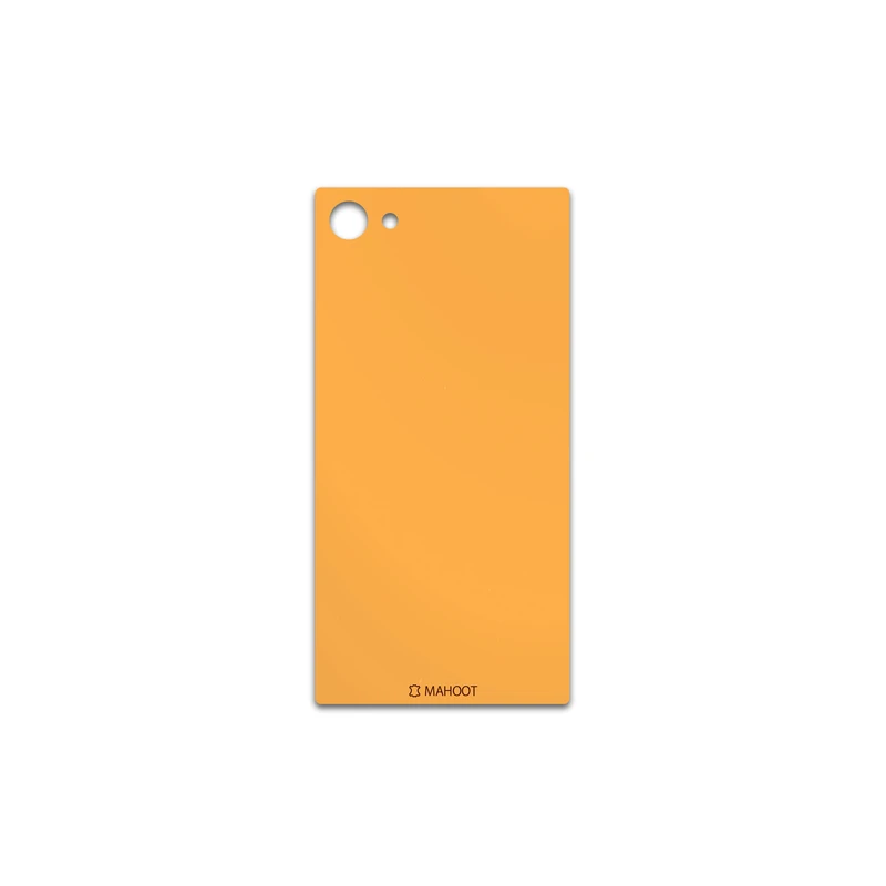 برچسب پوششی ماهوت مدل Matte-Orange مناسب برای گوشی موبایل سونی Xperia Z5 Compact