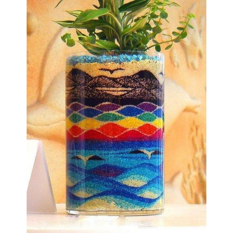 شن تزیینی مدل sh36 وزن 300 گرم بسته 6 عددی