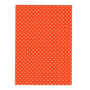 کاغذ کادو طرح قلب ریز کد 231.5 مدل دو رو بسته 25 عددی