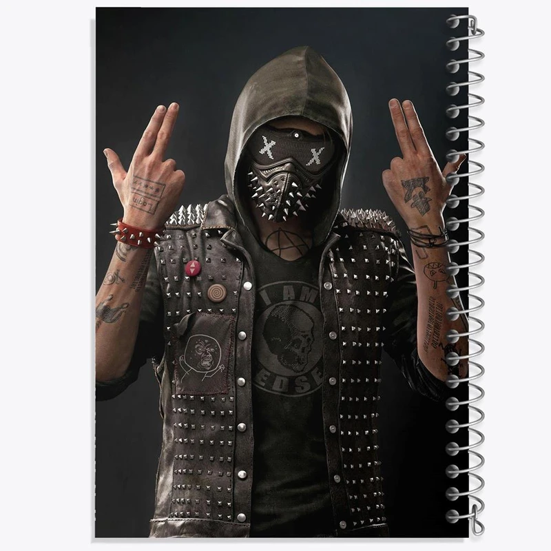 دفتر مشق 100 برگ خندالو طرح رنچ از واچ داگز کد 30916